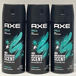 Axe Apollo Body Spray - 4oz (Pack of 3)